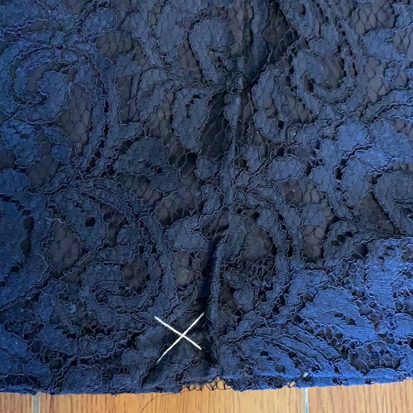 J Crew Cathleen Lace Dress (Navy) - Picture 5 of 6